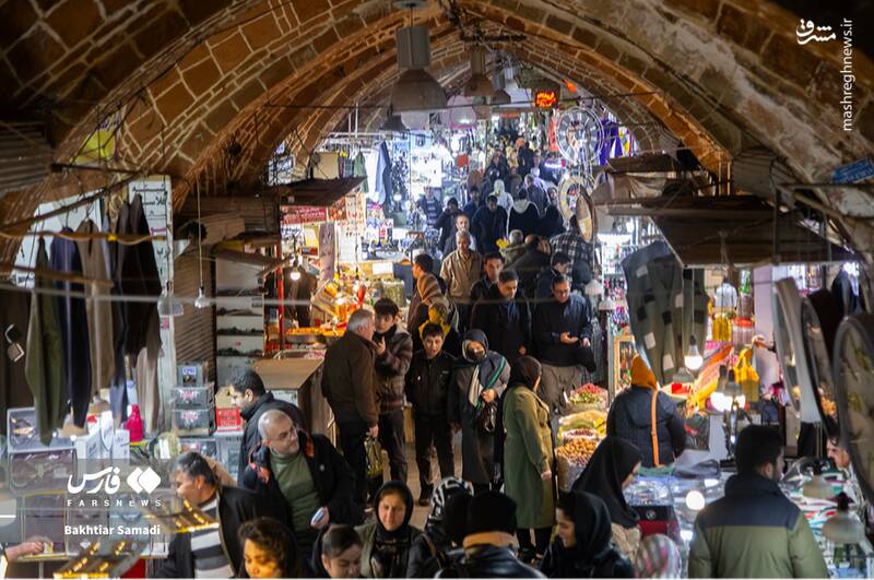 عکس/ بازار قدیم نخفروشان سنندج