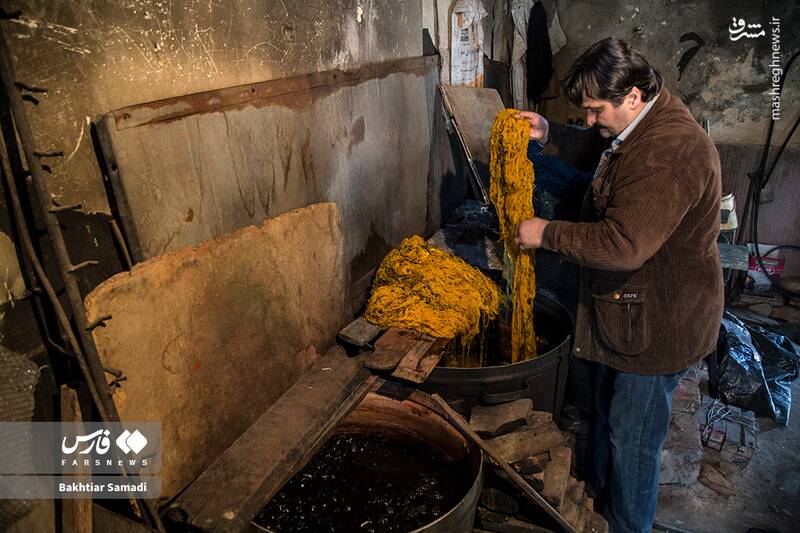 عکس/ بازار قدیم نخفروشان سنندج