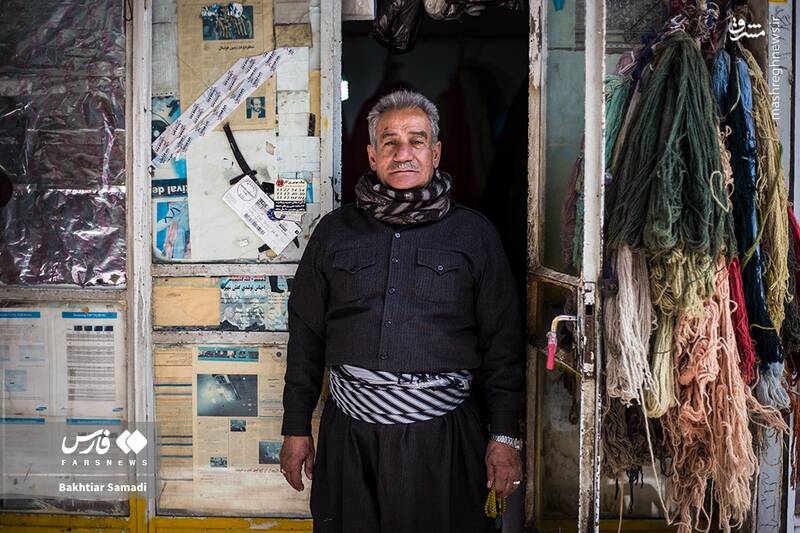 عکس/ بازار قدیم نخفروشان سنندج