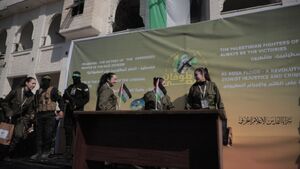 حضور باشکوه مجاهدان قسام برای اجرای دومین تبادل اسرا