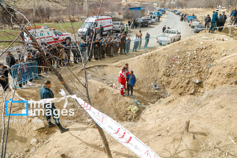 عکس/ ریزش تونل غیرمجاز در «سربناو»