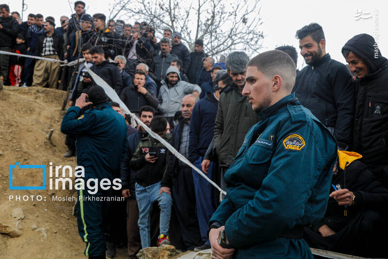 عکس/ ریزش تونل غیرمجاز در «سربناو»