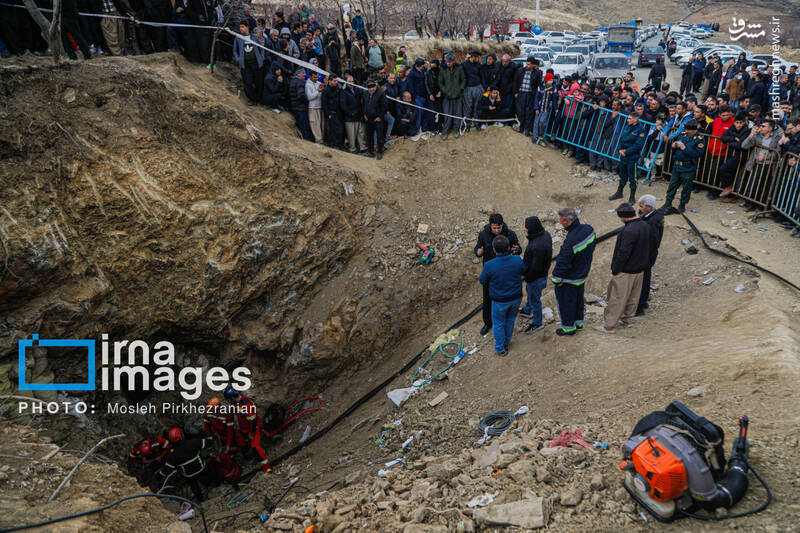 عکس/ ریزش تونل غیرمجاز در «سربناو»