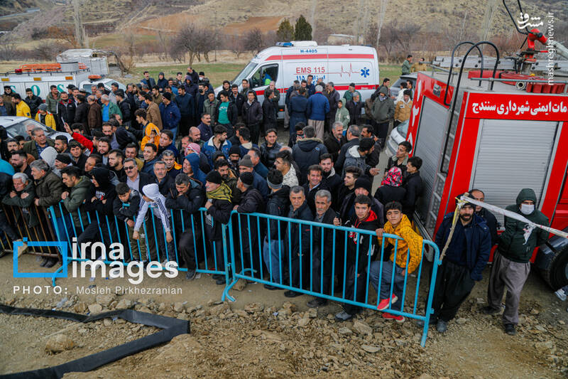 عکس/ ریزش تونل غیرمجاز در «سربناو»