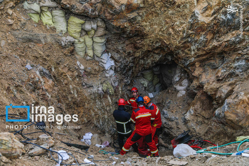 عکس/ ریزش تونل غیرمجاز در «سربناو»