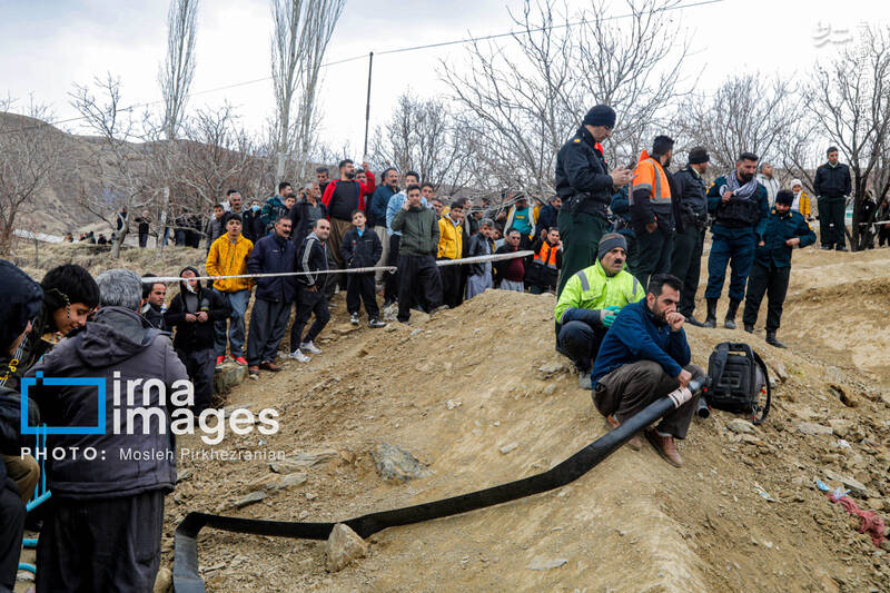 عکس/ ریزش تونل غیرمجاز در «سربناو»