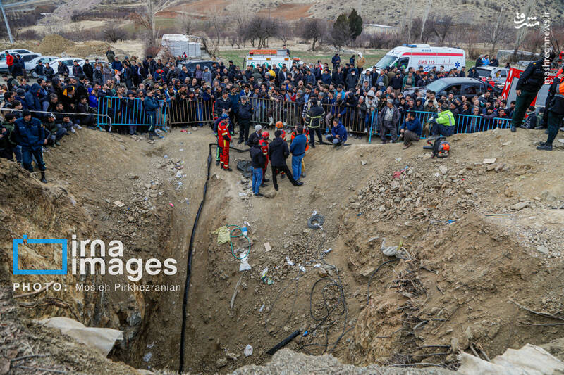 عکس/ ریزش تونل غیرمجاز در «سربناو»