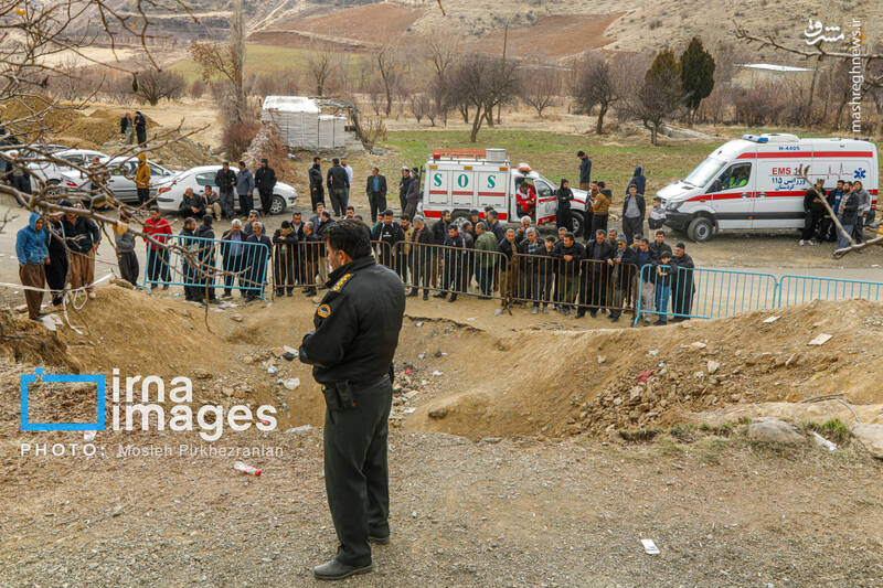 عکس/ ریزش تونل غیرمجاز در «سربناو»