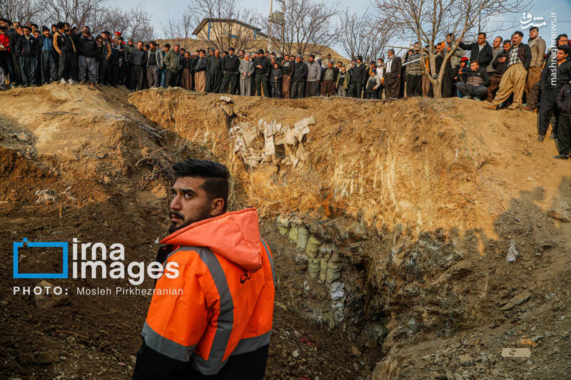 عکس/ ریزش تونل غیرمجاز در «سربناو»