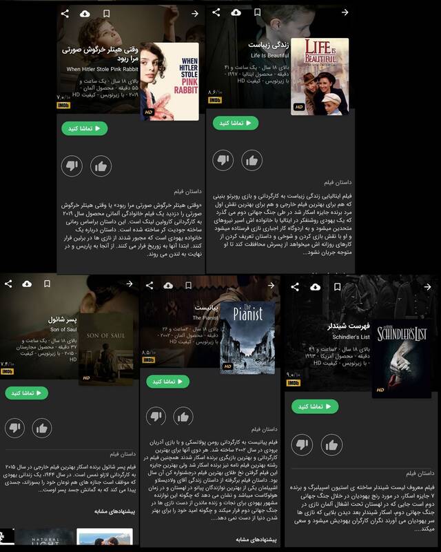 هولوکاست , نمایشخانگی ,