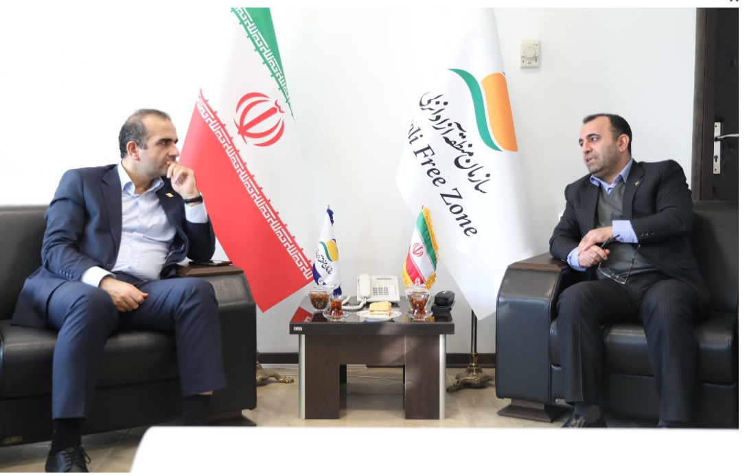 دیدار مدیرکل راهآهن شمال با مدیرعامل سازمان منطقه آزاد انزلی