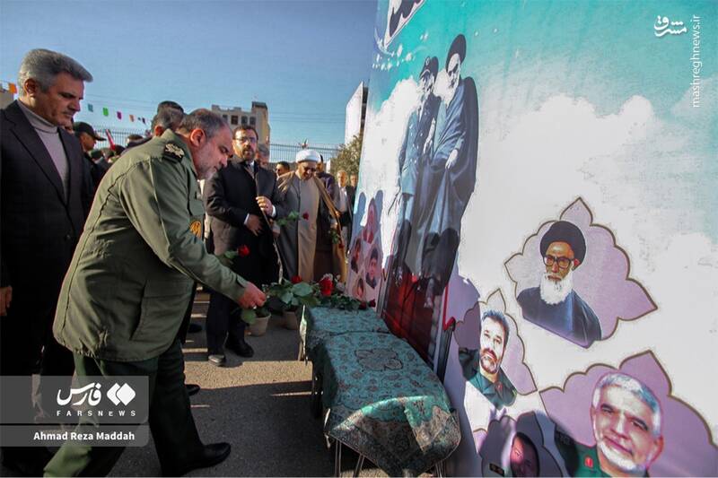 عکس/ طنین زنگ چهل و ششمین سال انقلاب در مدارس فارس