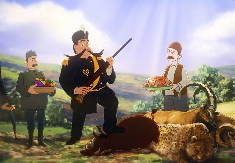 تمسخر فرهنگ-ملتی در دستپخت محمد چرمشیر/ ایرانیها در انیمیشن ژولیت و شاه دراکولا شدند؟