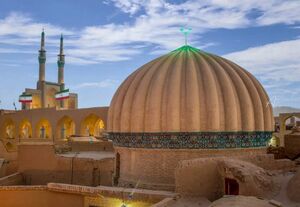 تصویری از تنها گنبد تیموری ایران