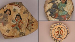 تصاویری از تکه‌هایی از چند کاسه ۸۵۰ ساله