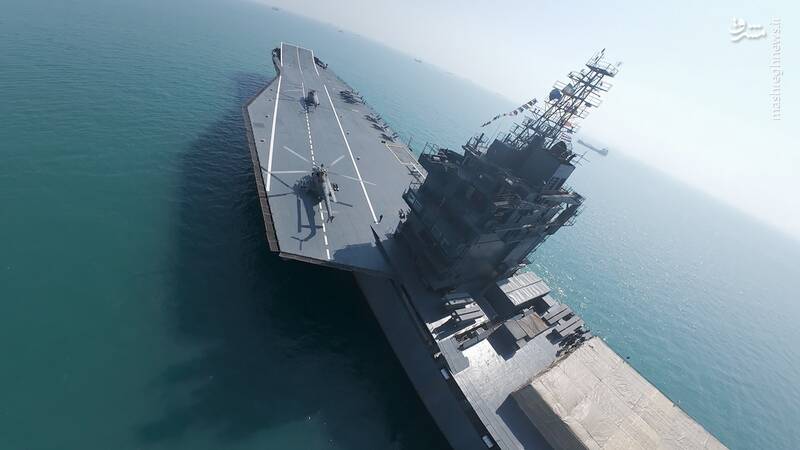 ناو پهپادبر شهید باقری به نیروی دریایی سپاه الحاق شد/ ویژگیهای منحصربه فرد ناو پهپادبر شهید باقری + عکس و فیلم