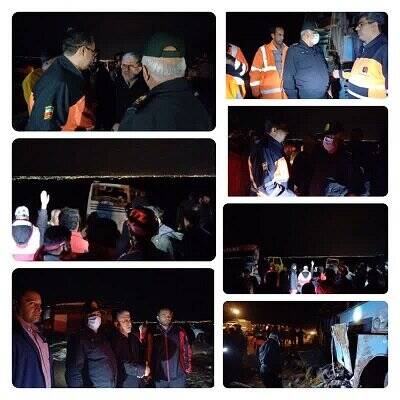 دستور بازداشت راننده اتوبوس حامل دانش آموزان کرمانی