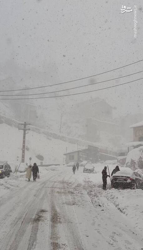 عکس/ شمشک سفیدپوش شد