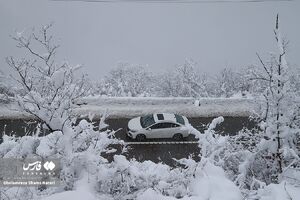 جاده برفی کندوان
