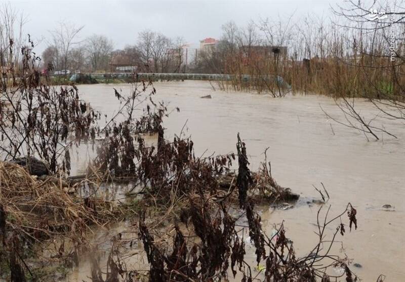 رشت زیر آب رفت +عکس