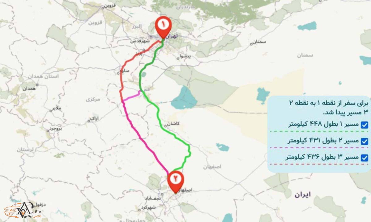 بهترین روش سفر از تهران به اصفهان (قطار، اتوبوس، هواپیما و تاکسی بین شهری)