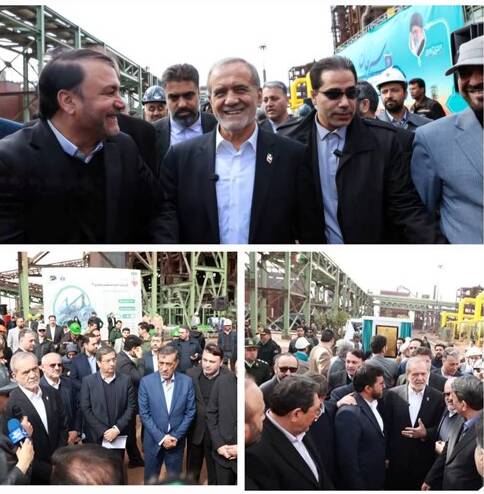 رئیسجمهور چهار پروژه مورد حمایت بانک سپه در سیرجان را افتتاح کرد