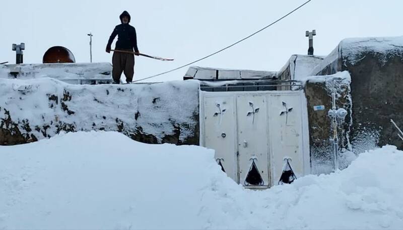 شهرستان،بام،برف،خوشاب