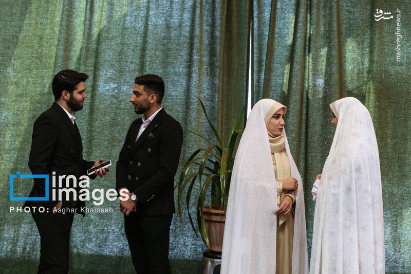 عکس/ ازدواج دانشجویی در دانشگاه افسری امام حسین