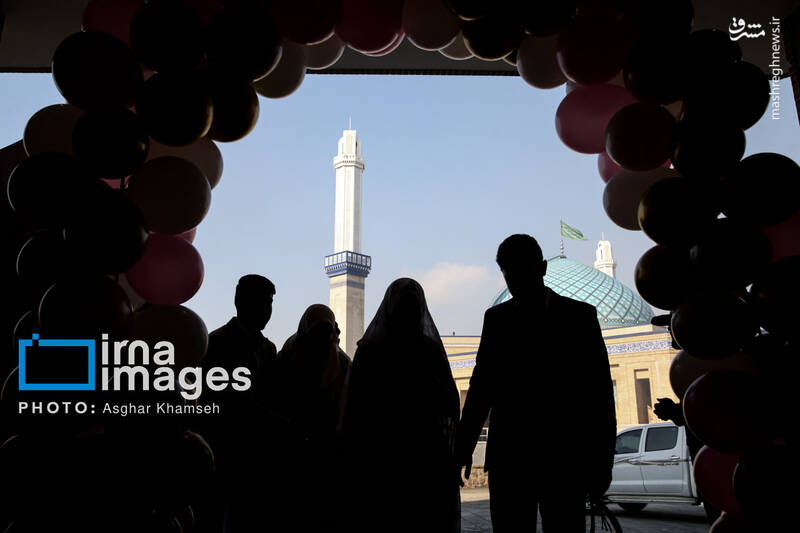 عکس/ ازدواج دانشجویی در دانشگاه افسری امام حسین