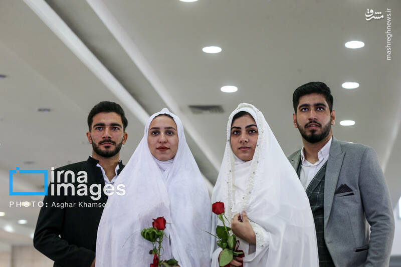 عکس/ ازدواج دانشجویی در دانشگاه افسری امام حسین