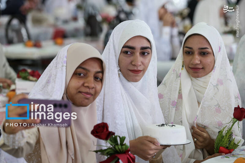 عکس/ ازدواج دانشجویی در دانشگاه افسری امام حسین