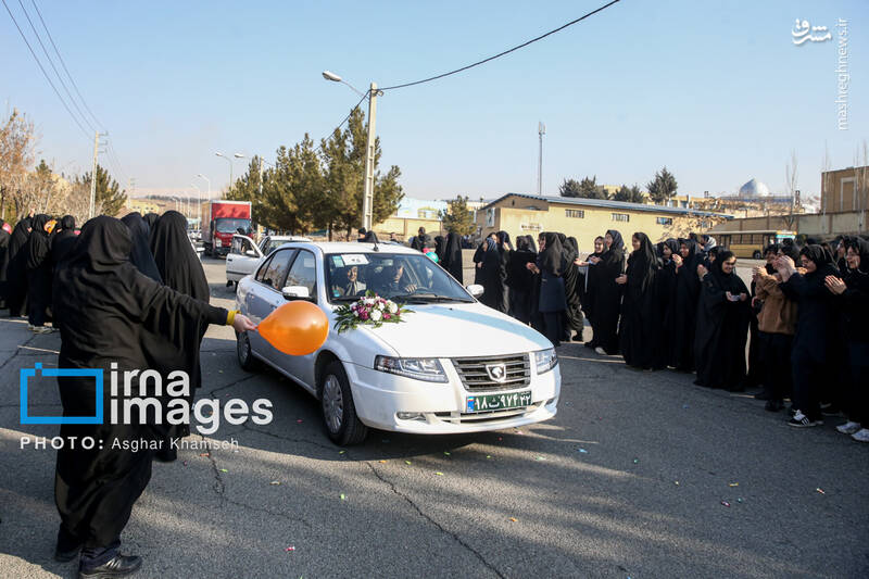 عکس/ ازدواج دانشجویی در دانشگاه افسری امام حسین