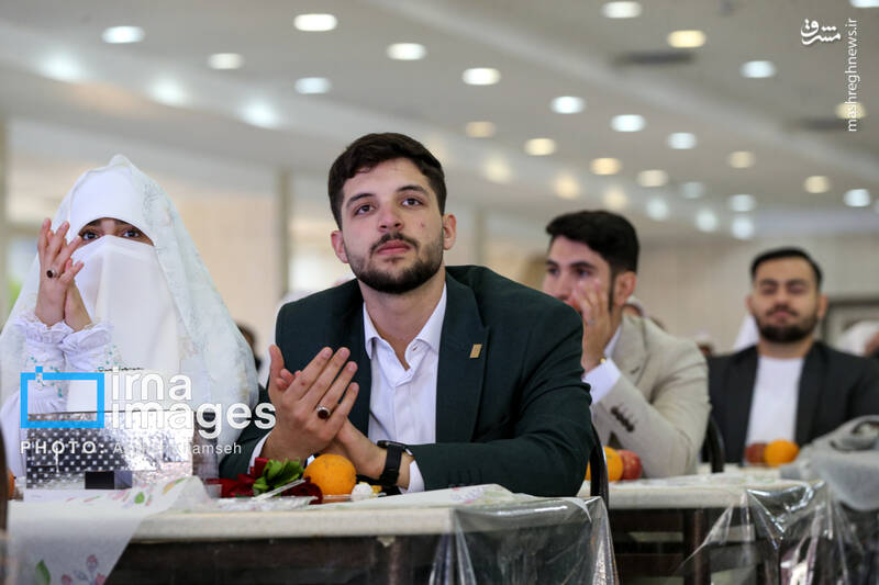 عکس/ ازدواج دانشجویی در دانشگاه افسری امام حسین