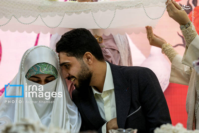 عکس/ ازدواج دانشجویی در دانشگاه افسری امام حسین