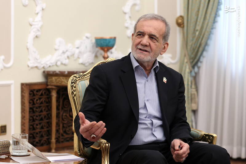 عکس/ دیدار وزیر خارجه ترکمنستان با رئیس جمهور