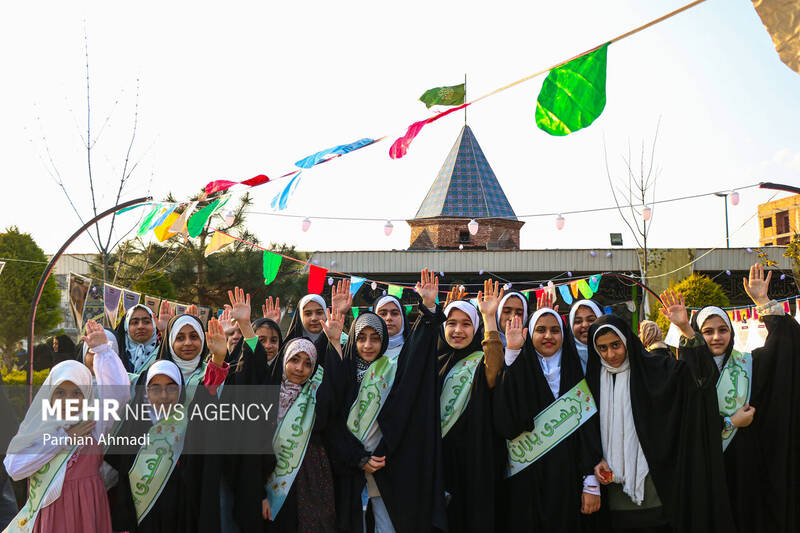 جشن ولادت امام زمان (عج) در آمل