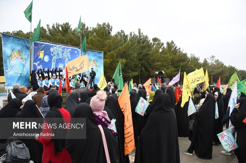 اجتماع منتظران ظهور در بیرجند