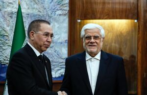 دیدار معاون نخست وزیر ترکمنستان با عارف