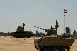 اقدام نظامی مصر نزدیک مرزهای فلسطین اشغالی تل‌آویو را نگران کرد