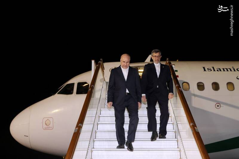 عکس/ عزیمت رئیس مجلس به جمهوری آذربایجان