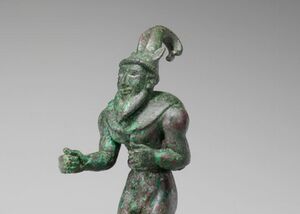 تصویری از مجسمه پنج هزار ساله بین النهرین