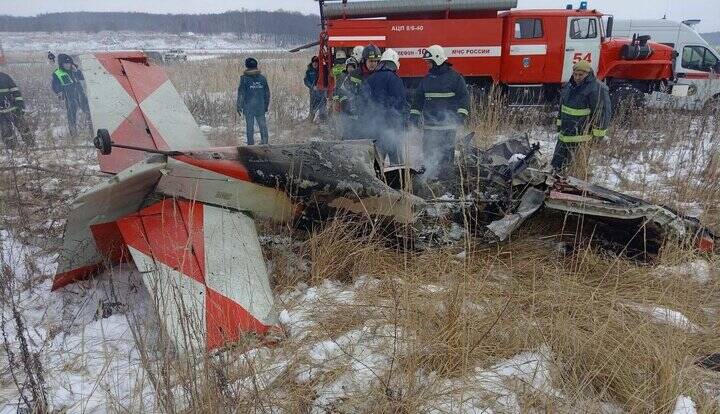 سقوط هواپیمای روسیه در «نیژنی نووگورود» با ۲ کشته+ تصاویر