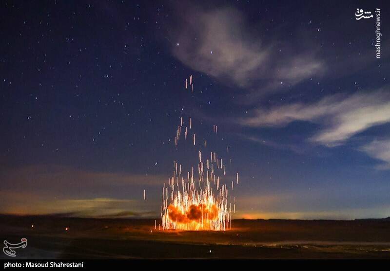 غُرش موشکهاو پهپادها در رزمایش پیامبر اعظم(ص)/ خط ونشان سپاه برای دشمن