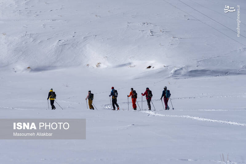 عکس/ پیست اسکی دیزین