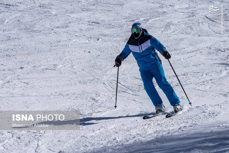 عکس/ پیست اسکی دیزین