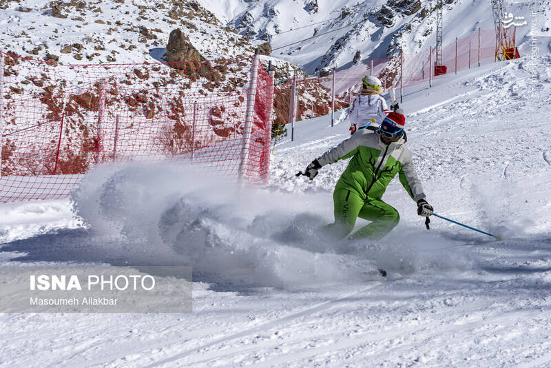 عکس/ پیست اسکی دیزین