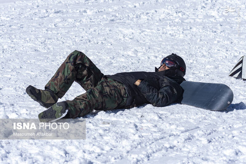 عکس/ پیست اسکی دیزین