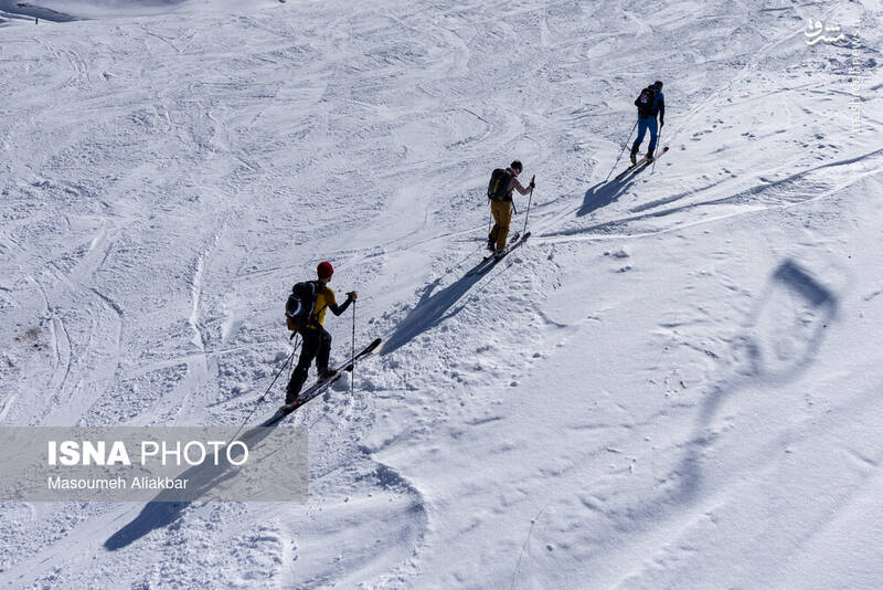 عکس/ پیست اسکی دیزین