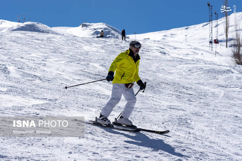 عکس/ پیست اسکی دیزین