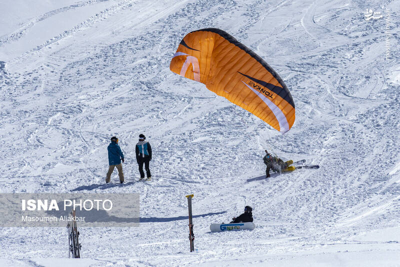 عکس/ پیست اسکی دیزین